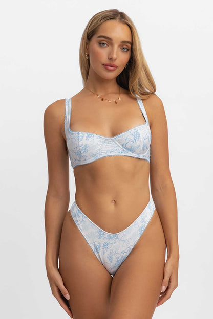 Elena Dainty Cheeky Bottoms / Azure Dove