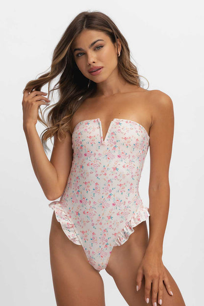 Lily Ruffled One Piece / Breakfast