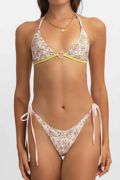 Zoey Side-Ties Adjustable Bottoms / Flora and Fauna