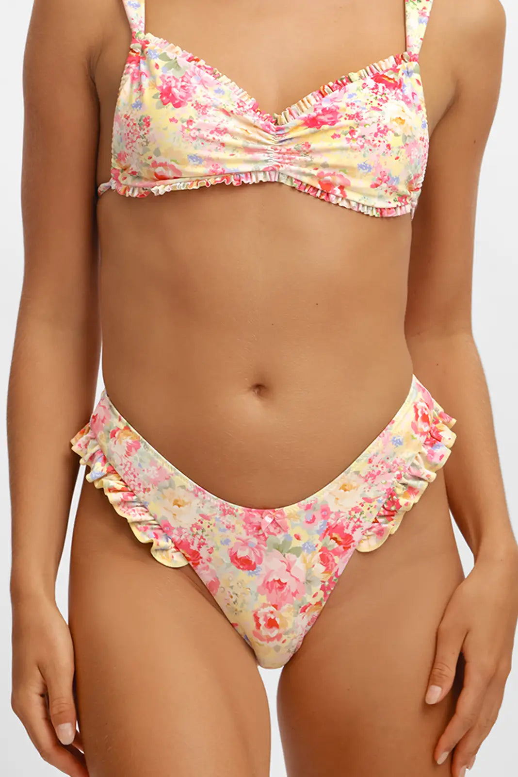 Candice Ruffled Cheeky Bottoms / Flower House