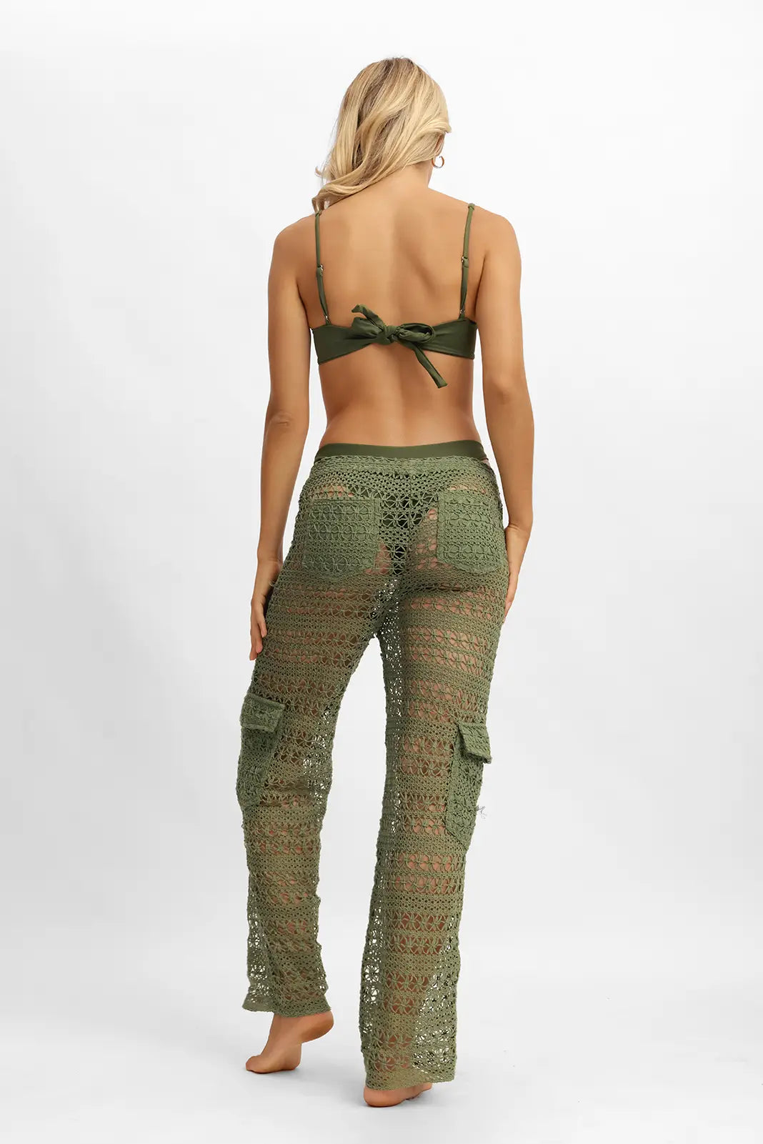 Regina Cargo Pants / Basil Smash