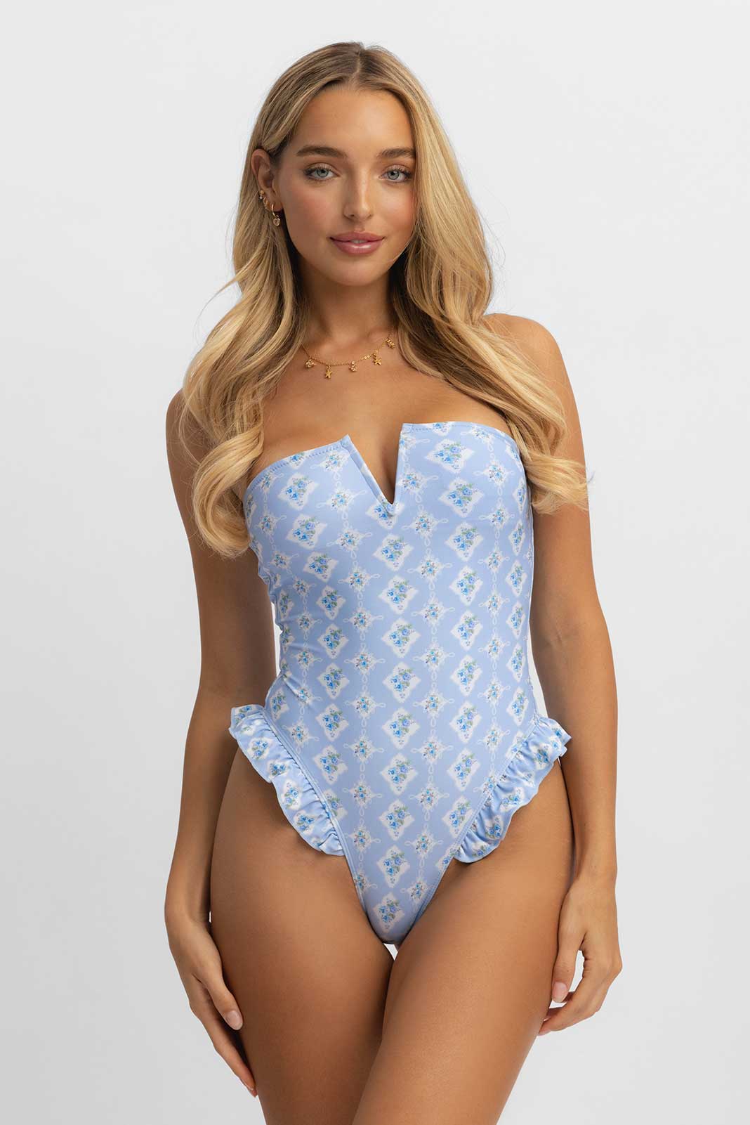 Lily Ruffled One Piece / Hamptons