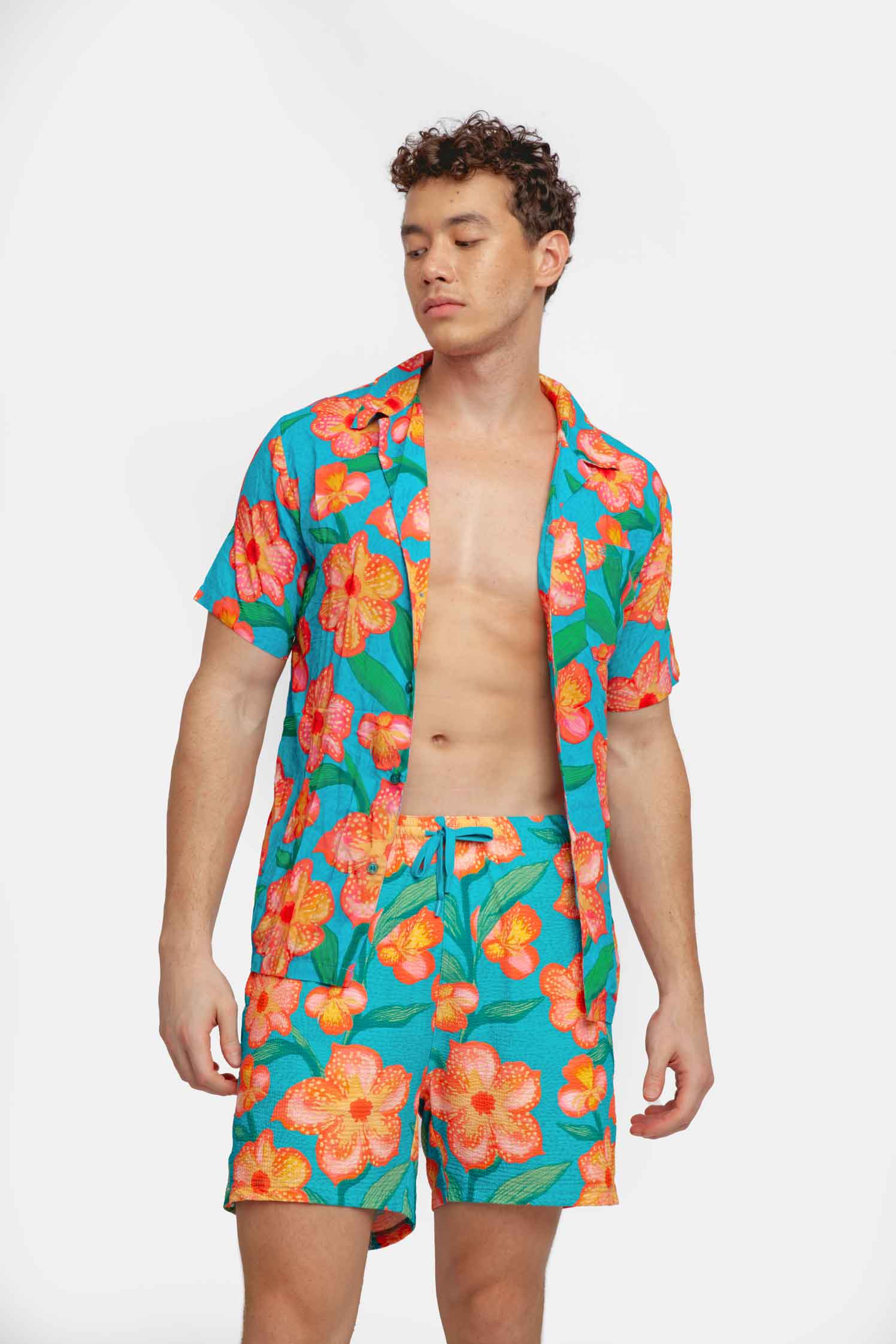 Men's Polo Shirt / Hawaiian Sun FINAL SALE