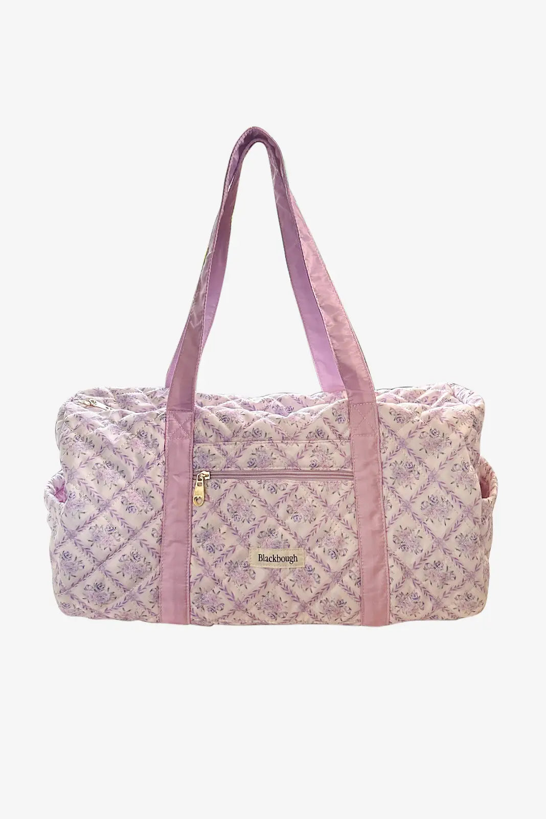 Quilted Weekender Bag / Lavender Tea