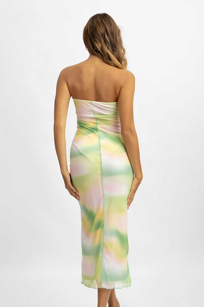 River Tube Maxi Dress / Liquid Love