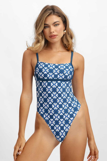 Heidi Square Neck One Piece / Milos