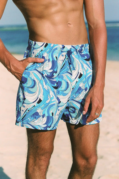 Men's Swim Shorts / Blue Crush