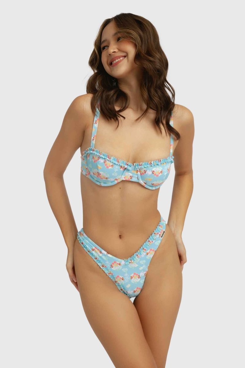 Amelia Frilled Cheeky Bottoms / Rodeo Bud