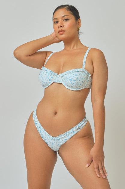 Amelia Frilled Cheeky Bottoms / Tea Time FINAL SALE