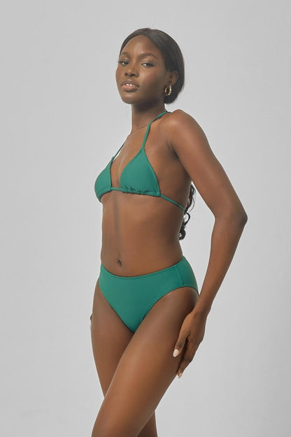 High Waist Bottoms / Amsterdam Green