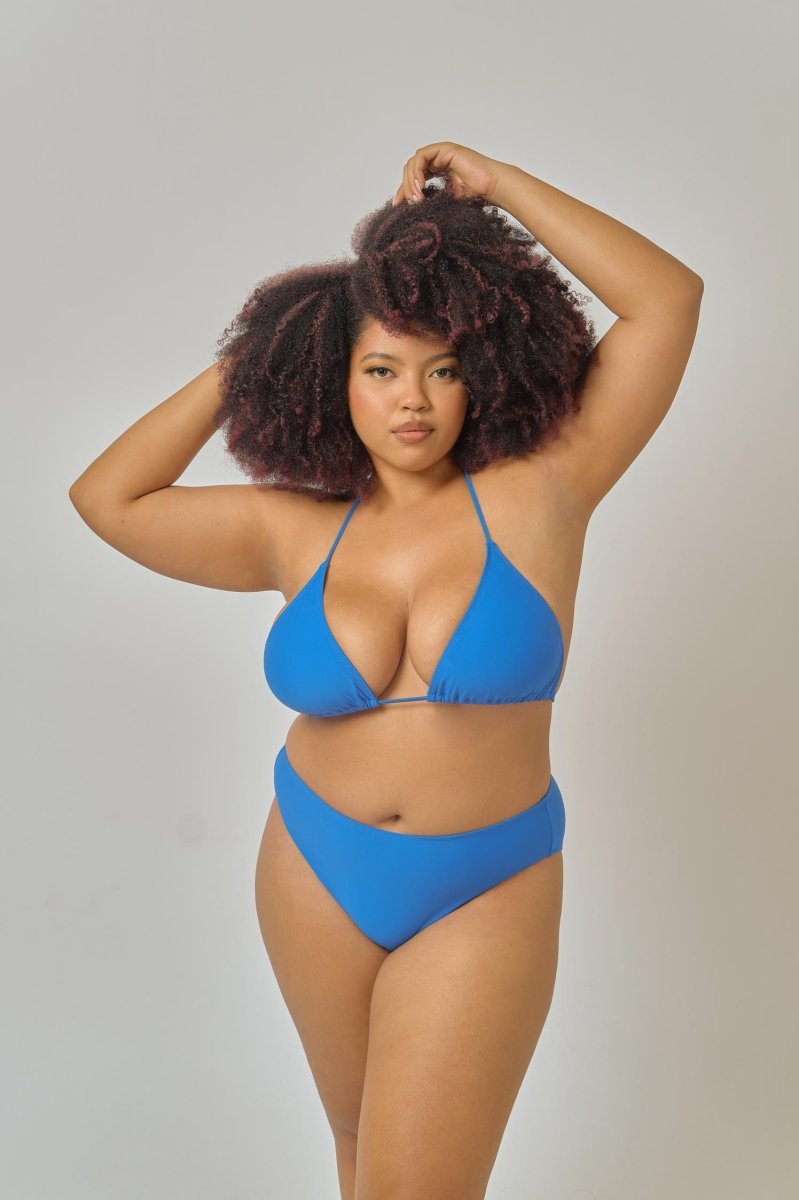 High Waist Bottoms / Bahamas Blue