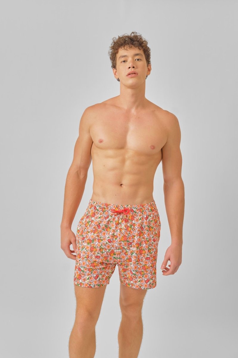 Men's Swim Shorts / Berry Cherry