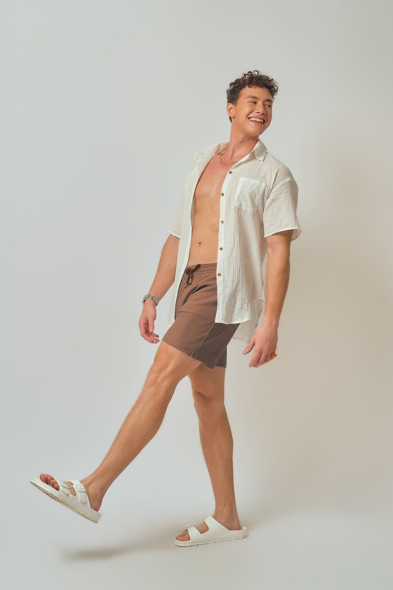 Men's Swim Shorts / Cocoa