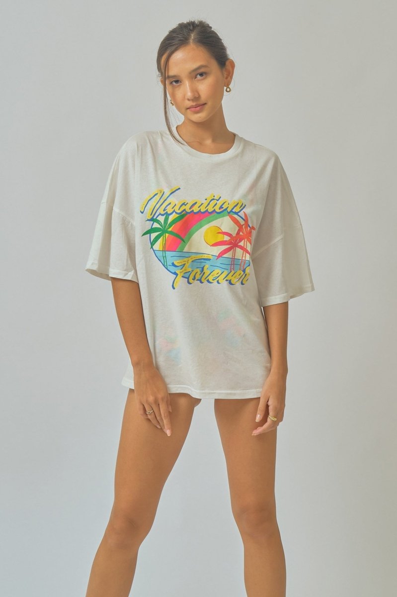 Oversized Tee / Vacation Forever
