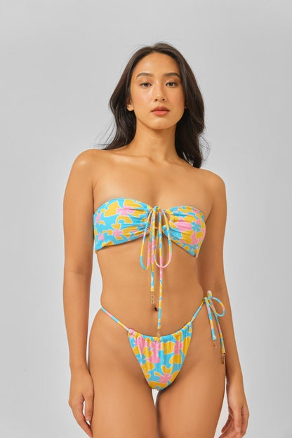 Penny Side Tie Bottoms / Pina Colada FINAL SALE