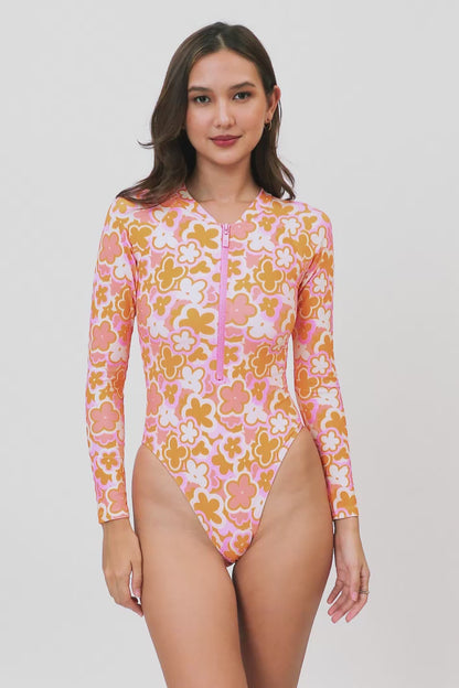 Jenny Long-Sleeve Surf One Piece / Perfect Day FINAL SALE