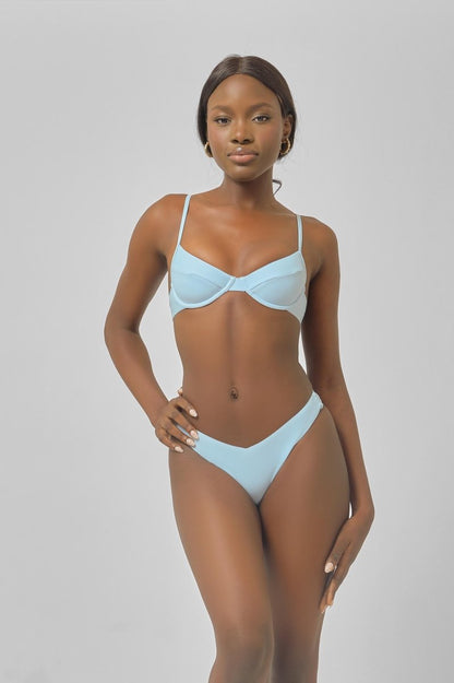 Underwire Top / Arctic Blue