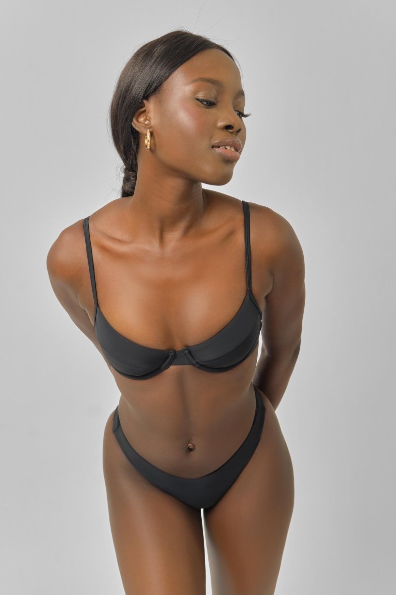 Underwire Top / Bermuda Black