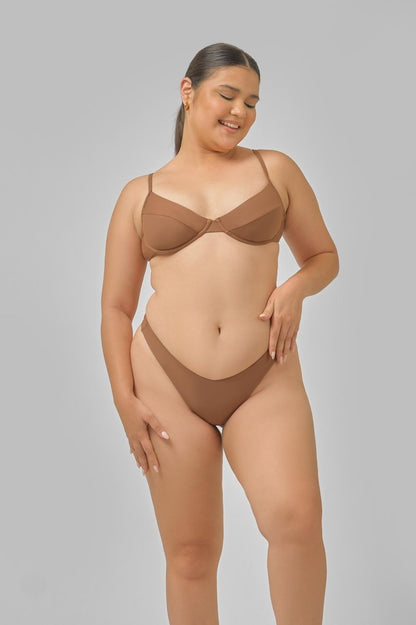 Underwire Top / Cocoa