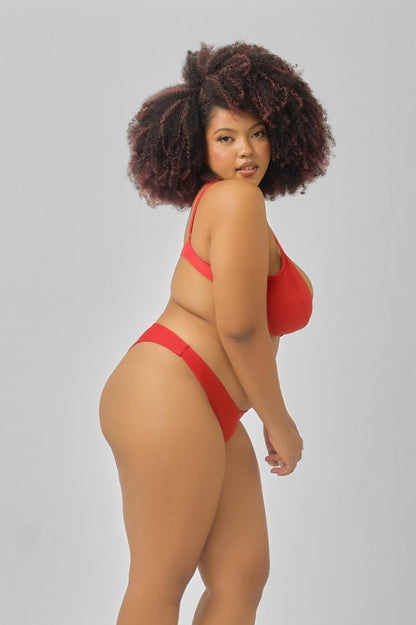 Underwire Top / Shanghai Red