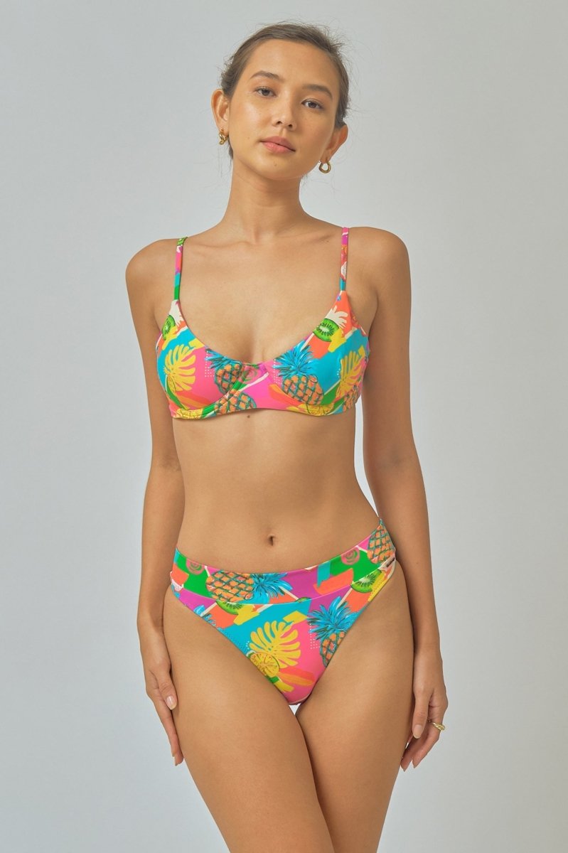 Willow Underwire Top / Island Tiki FINAL SALE