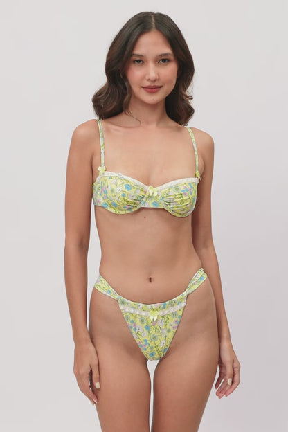 Georgia Scrunched Adjustable Bottoms / Le Jardin