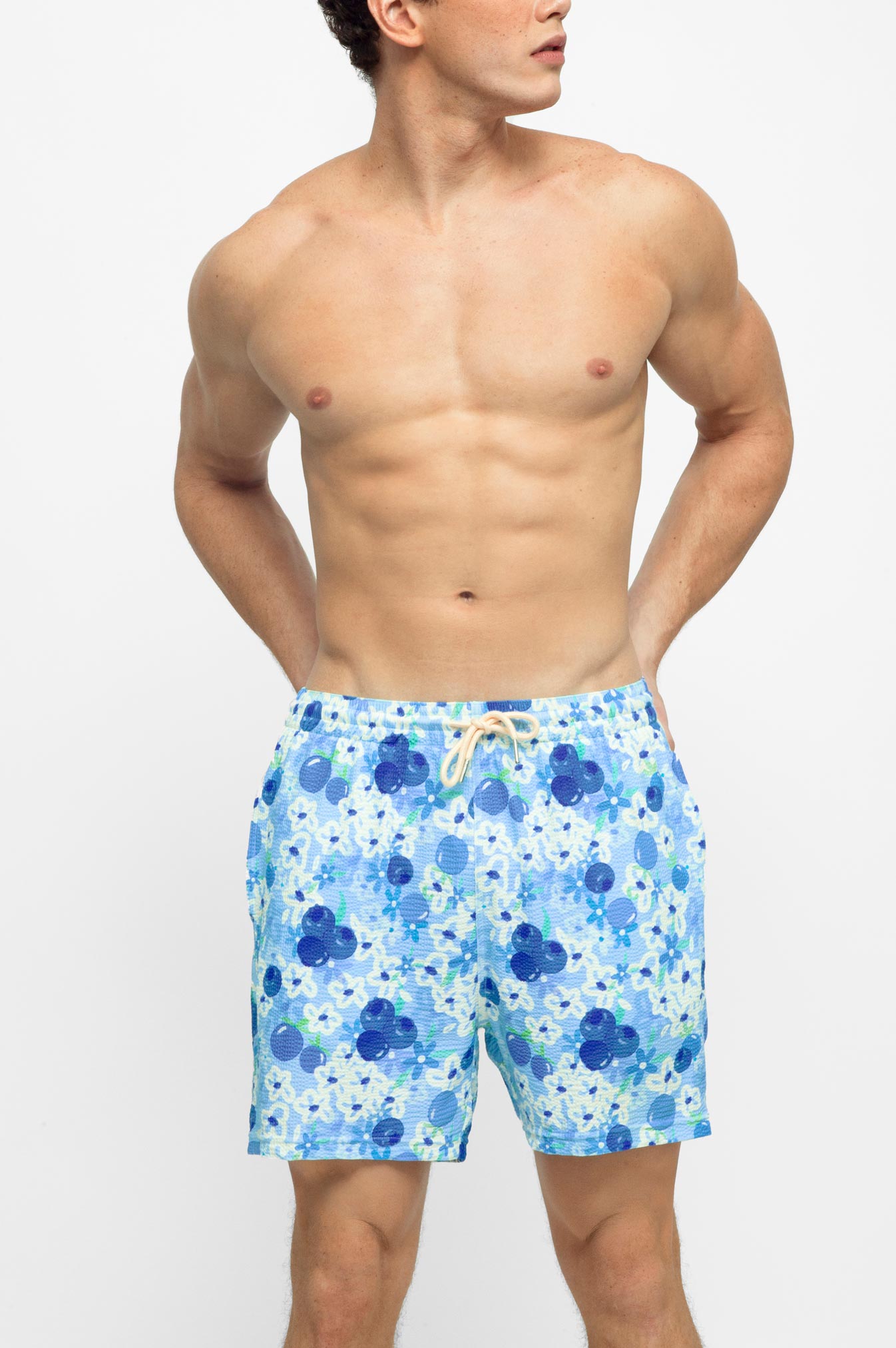 Men's Swim Shorts / Blueberry Shortcake