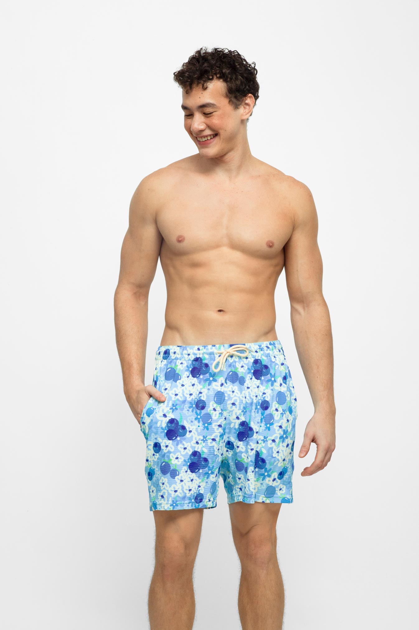 Men's Swim Shorts / Blueberry Shortcake