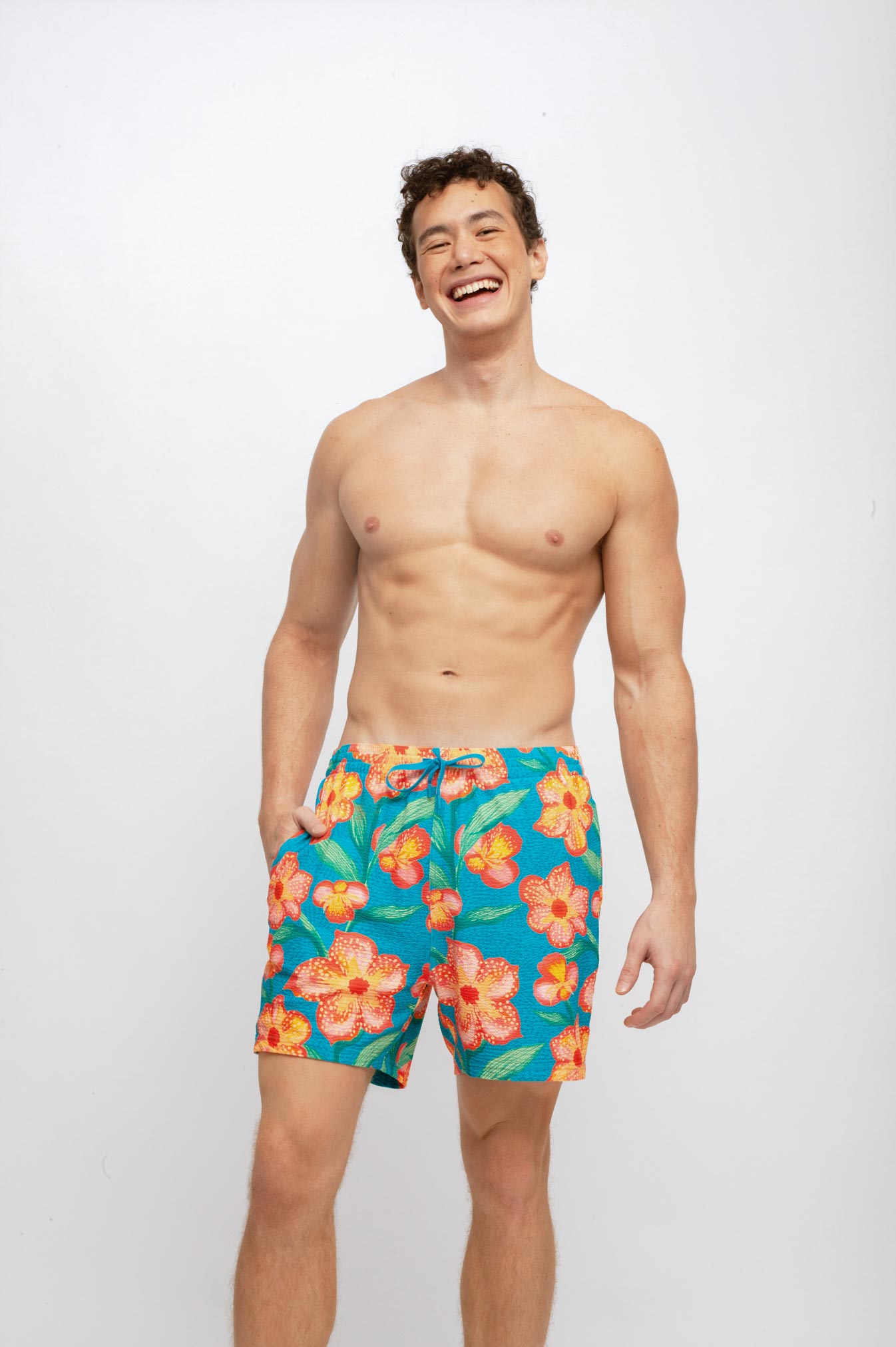 Men's Swim Shorts / Hawaiian Sun FINAL SALE