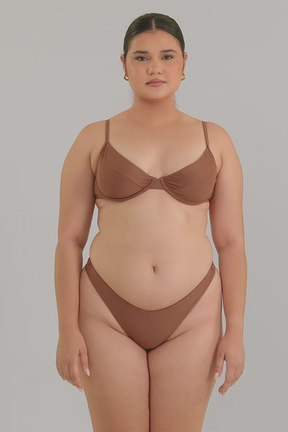 Underwire Top / Cocoa