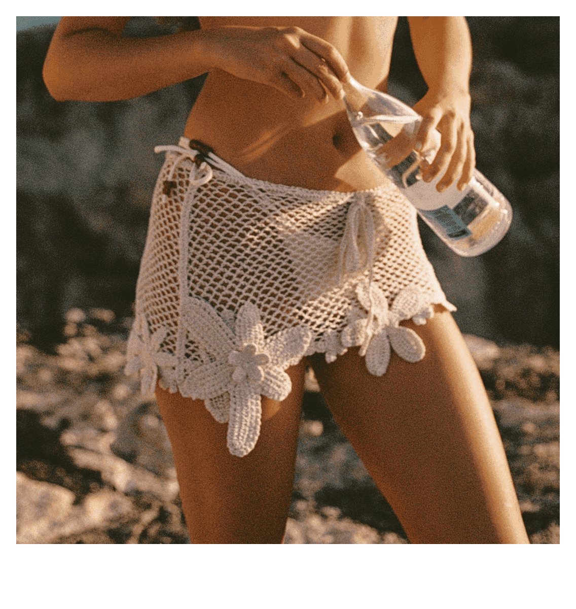 Vera Set and Annie Skirt in Crema