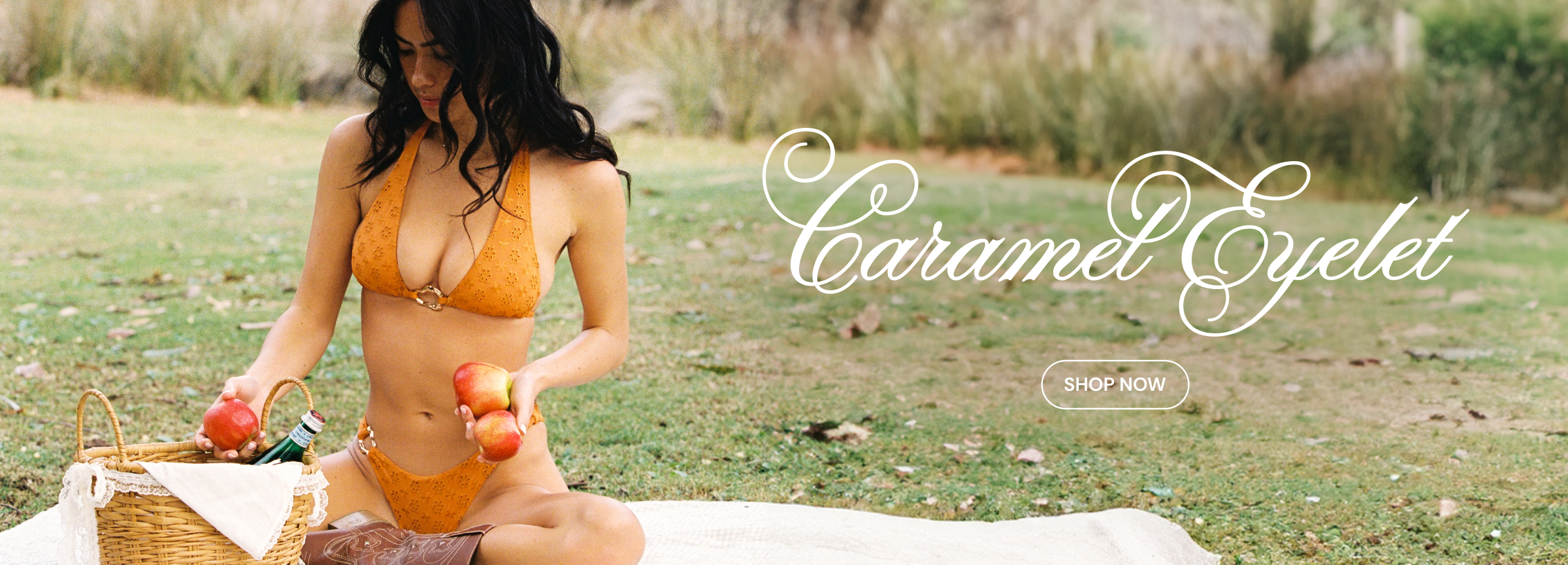 Caramel Eyelet